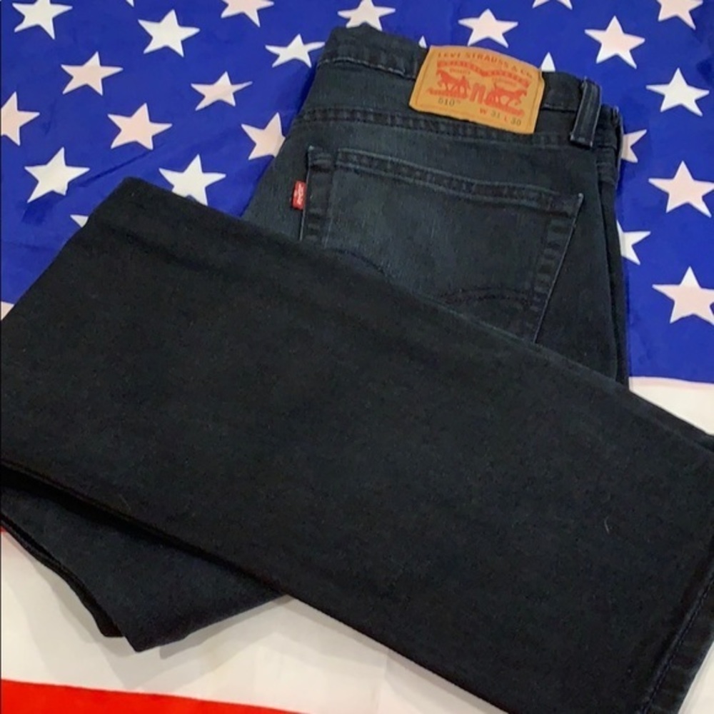 Levi’s 510’s BLACK WASH 510 JEANS UNISEX